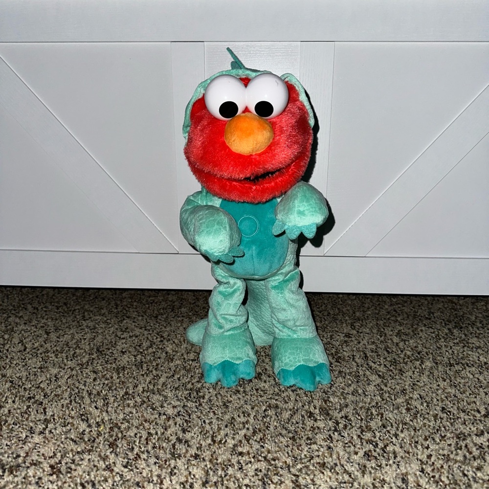 Sesame Street Elmo Dino Stomp Toy